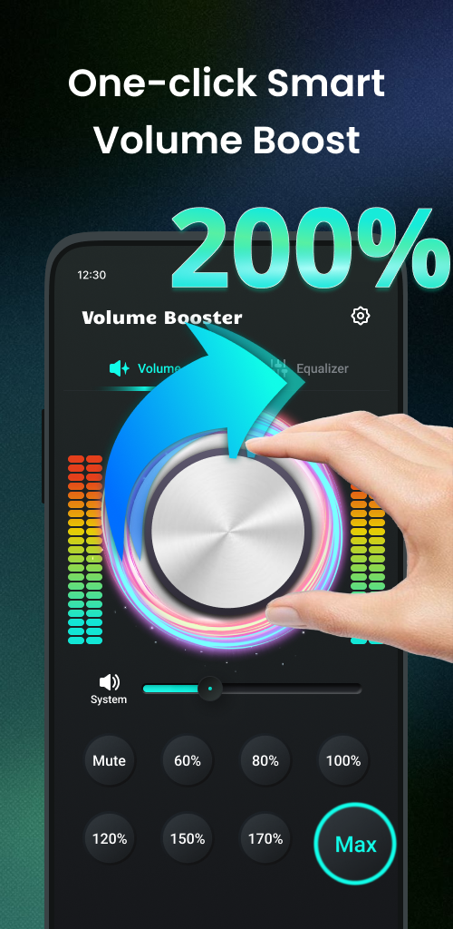 Volume Booster App Screenshot